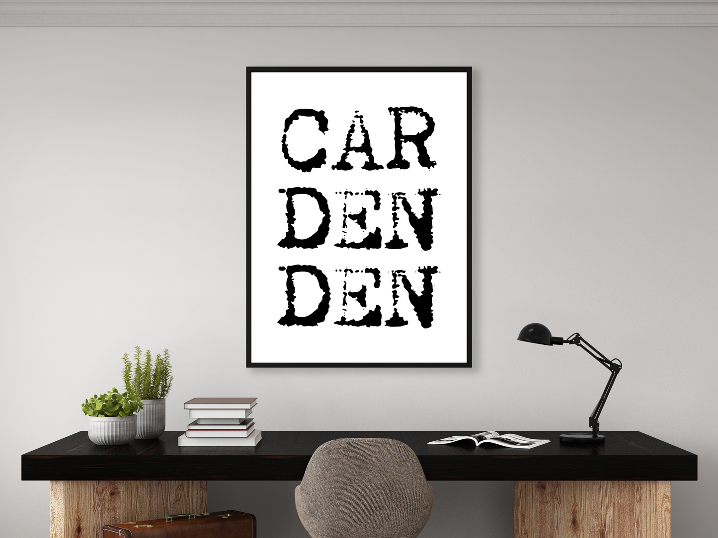 Car Den Den Kirkcaldy Print