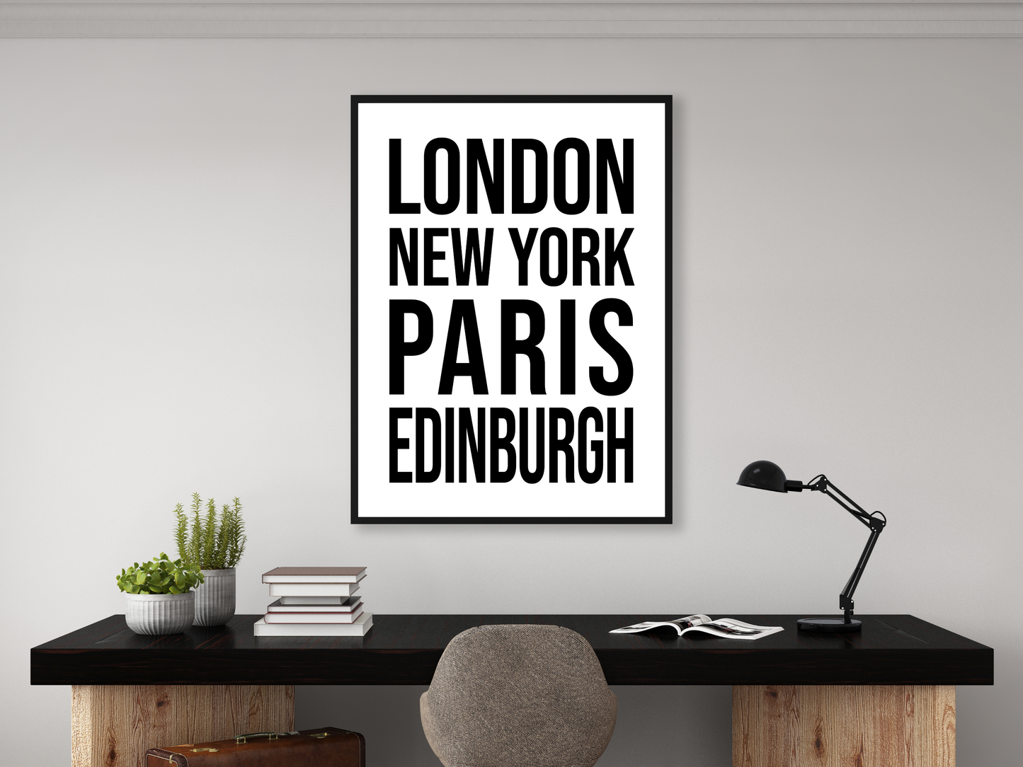 Edinburgh Bold Print