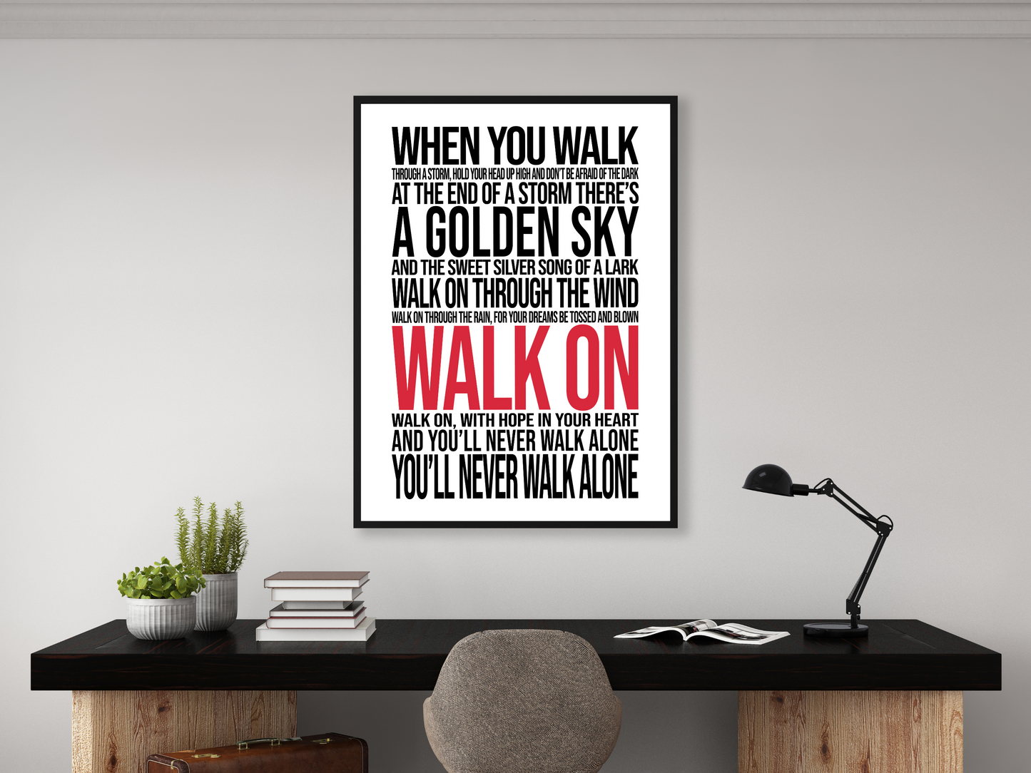 YNWA-Black & Red