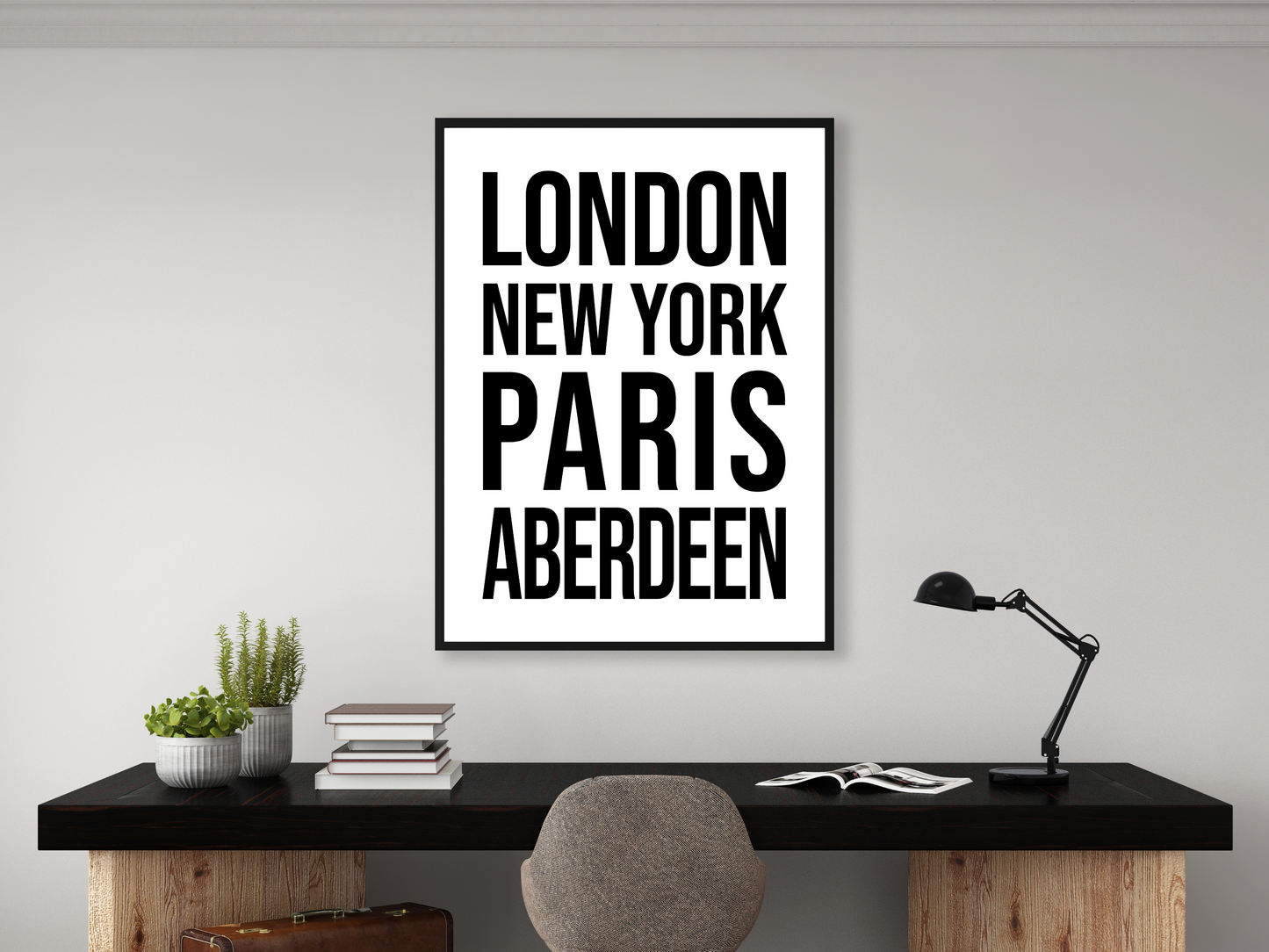Aberdeen Bold Print