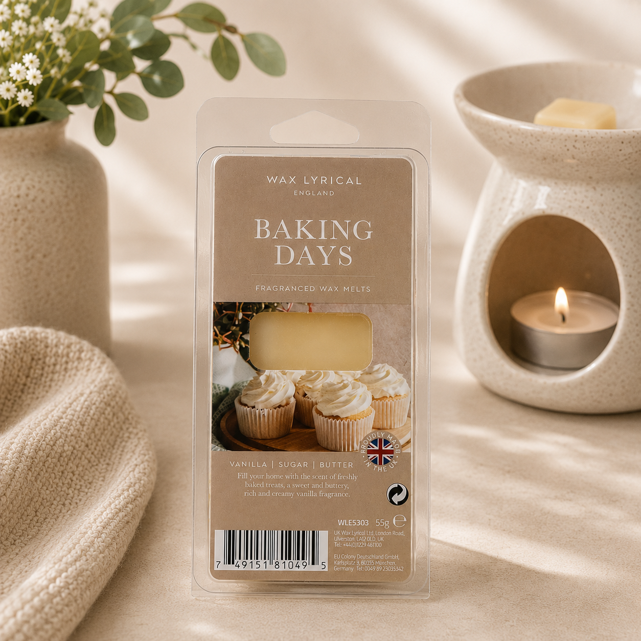 Baking Days Wax Lyrical Wax Melt