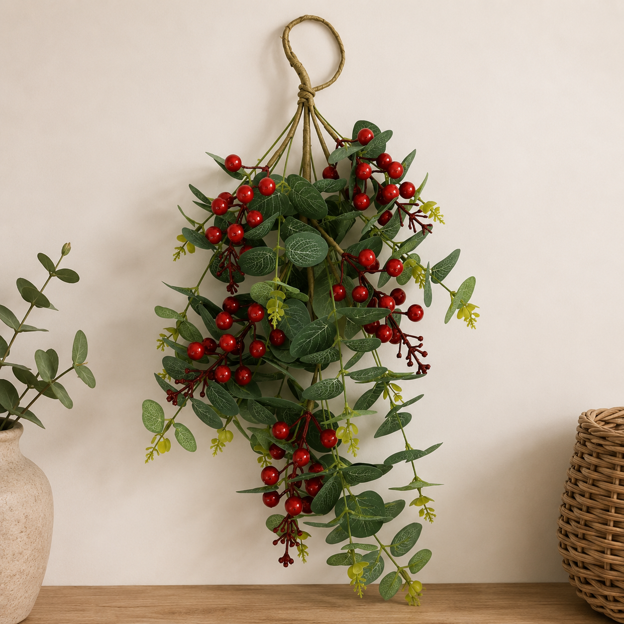 Berry & Eucalyptus Festive Swag