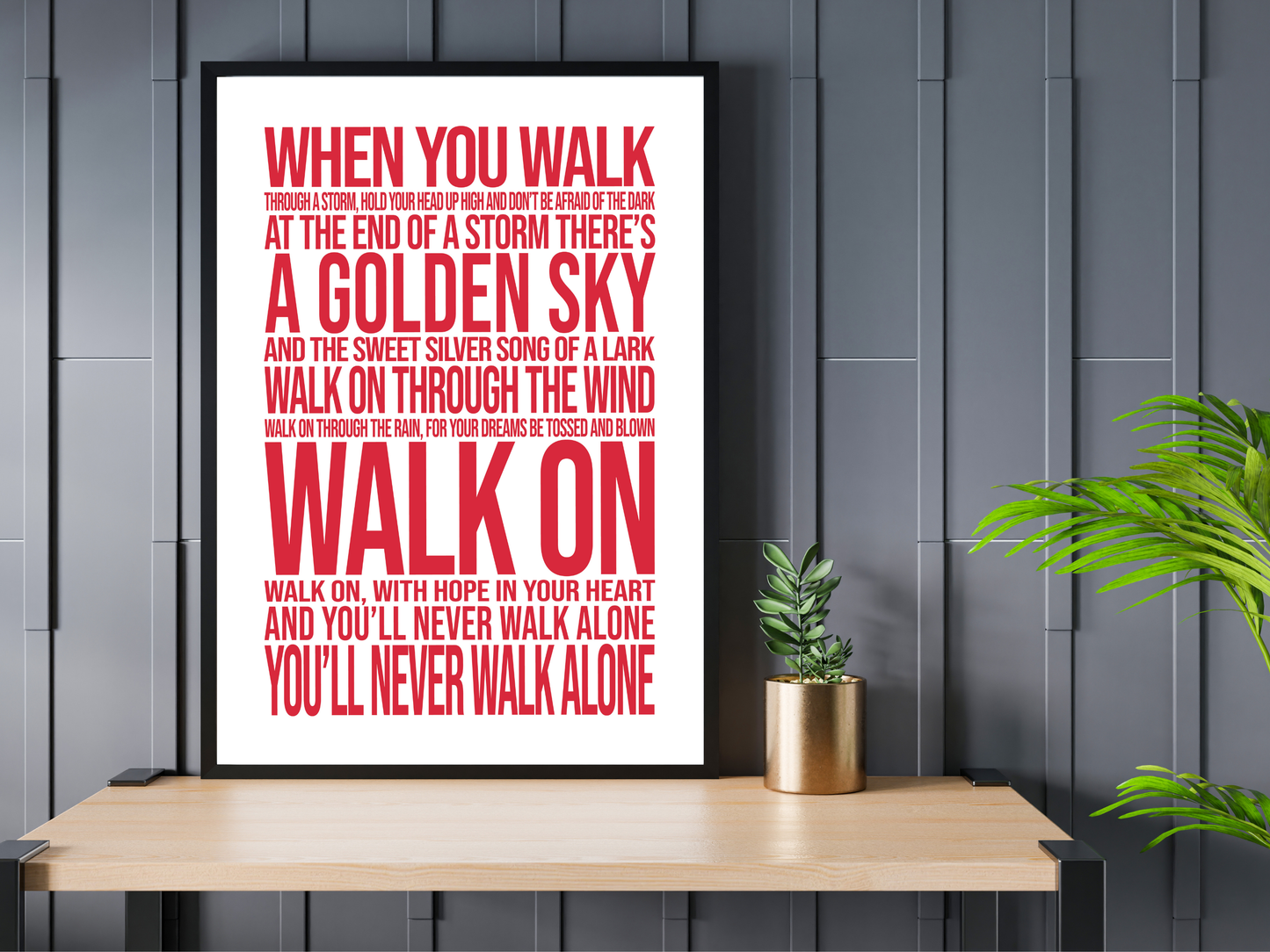 YNWA- Red