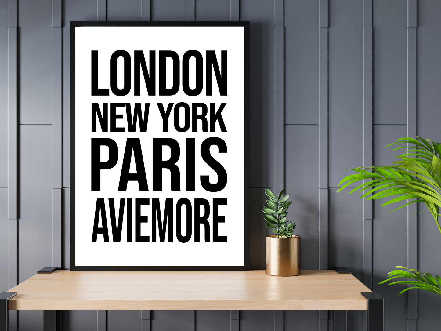 Aviemore Bold Print