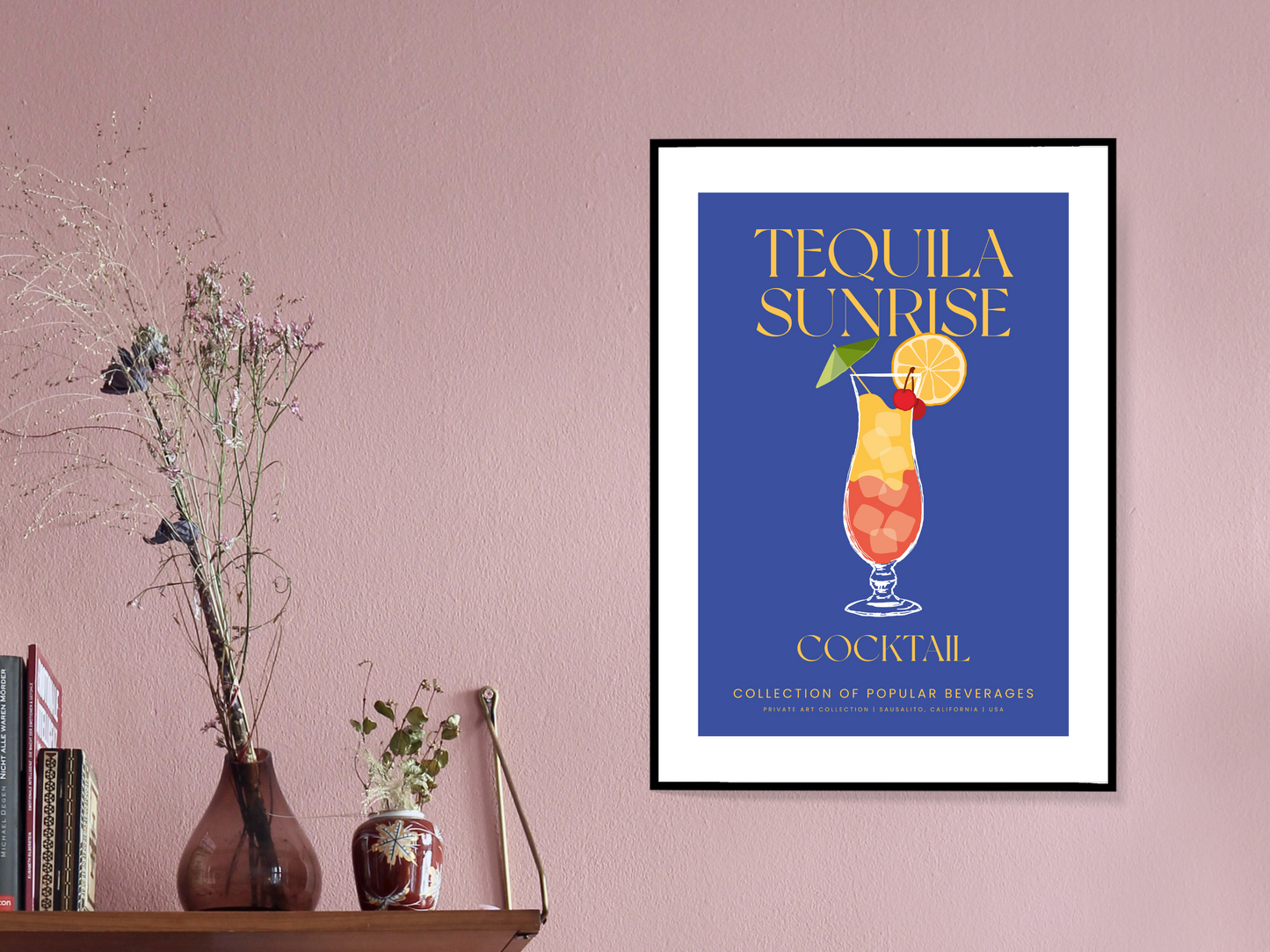 Tequila Sunrise Cocktail