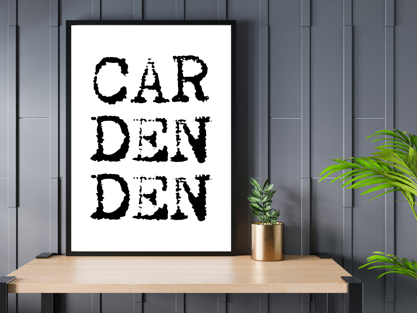 Car Den Den Kirkcaldy Print