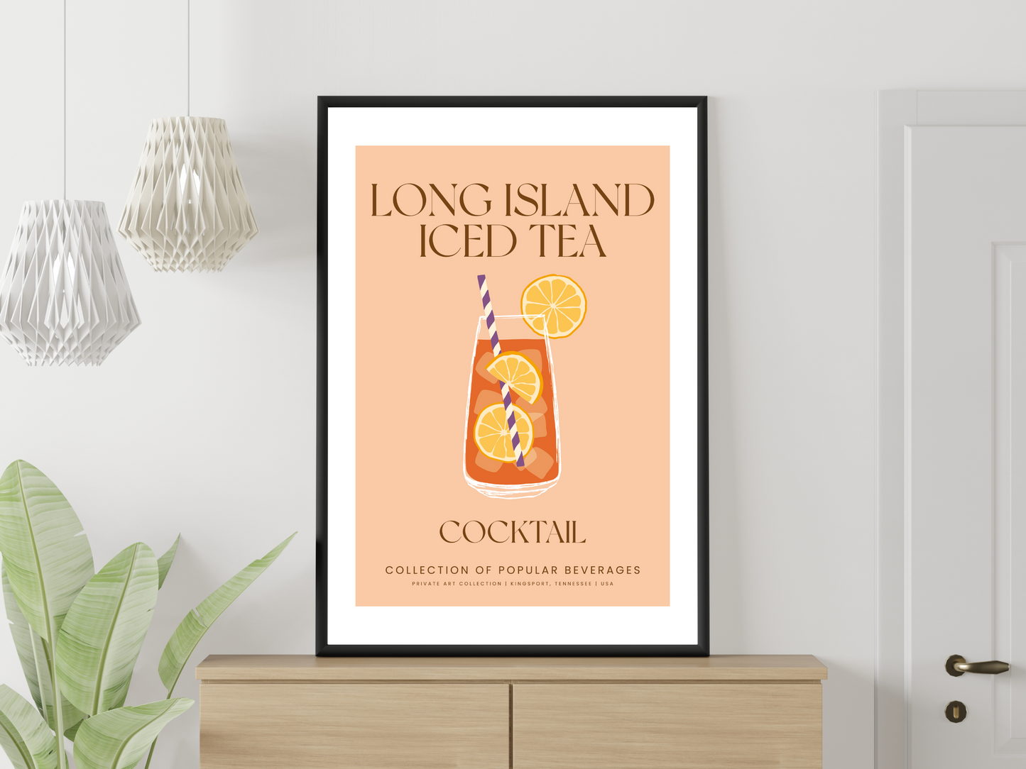 Long Island Iced Tea Cocktail