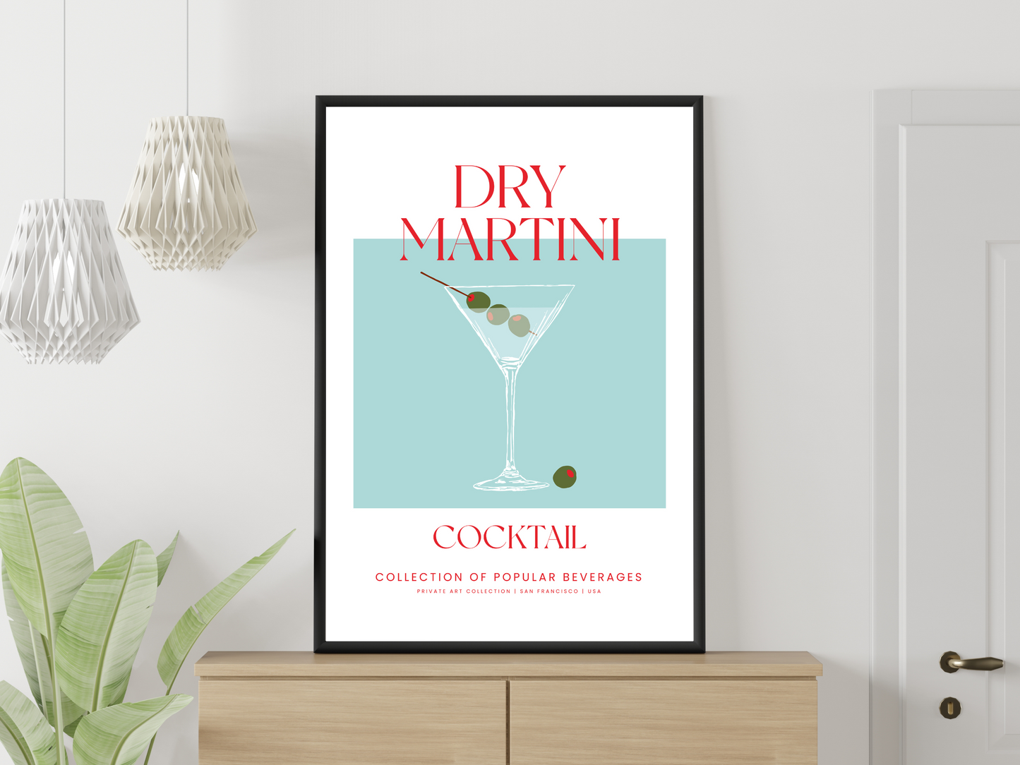 Dry Martini Cocktail