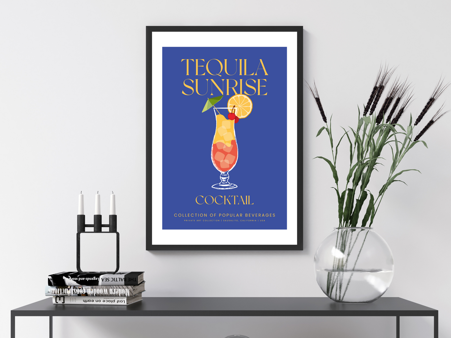 Tequila Sunrise Cocktail
