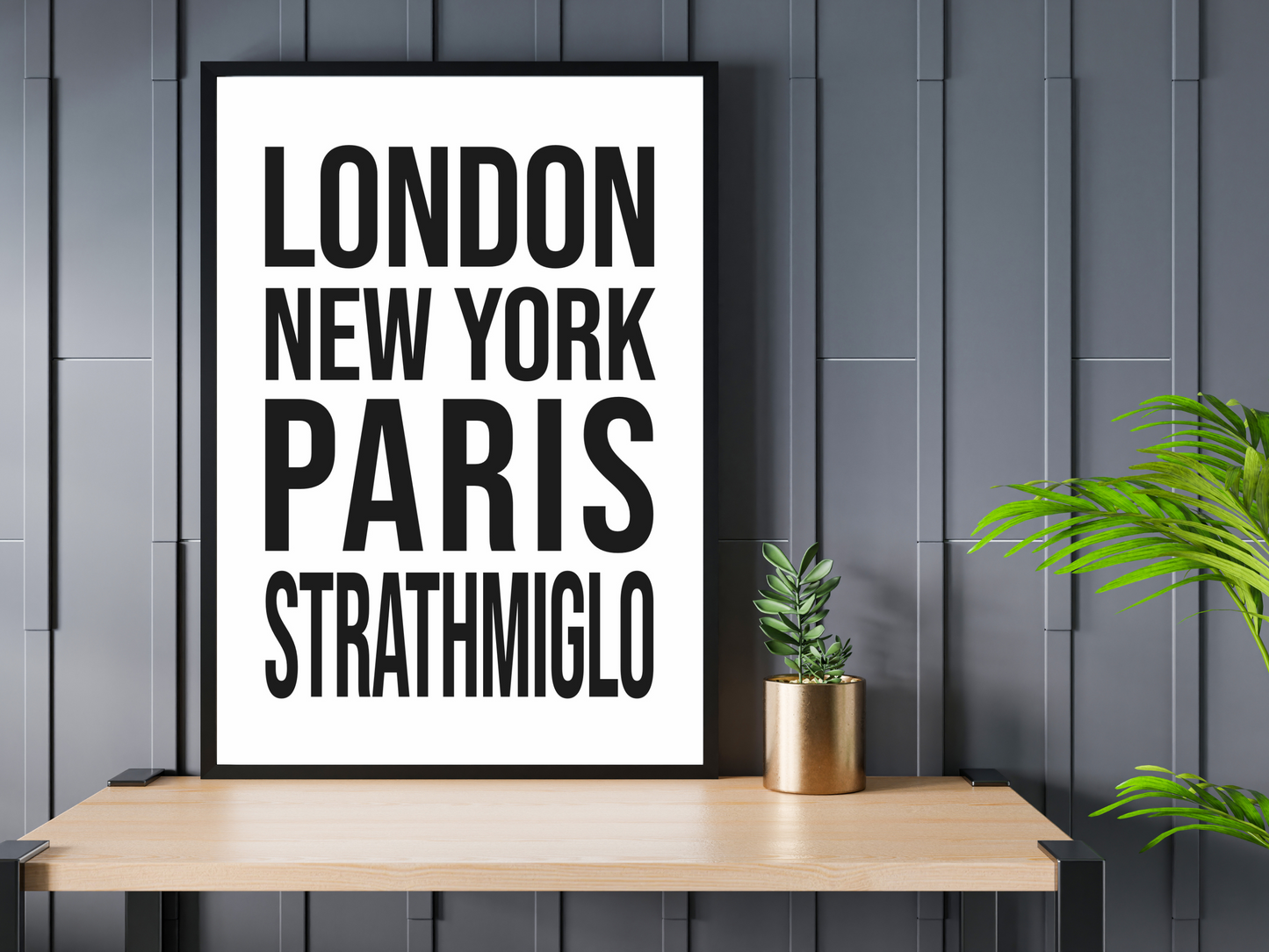 Strathmiglo Bold Print