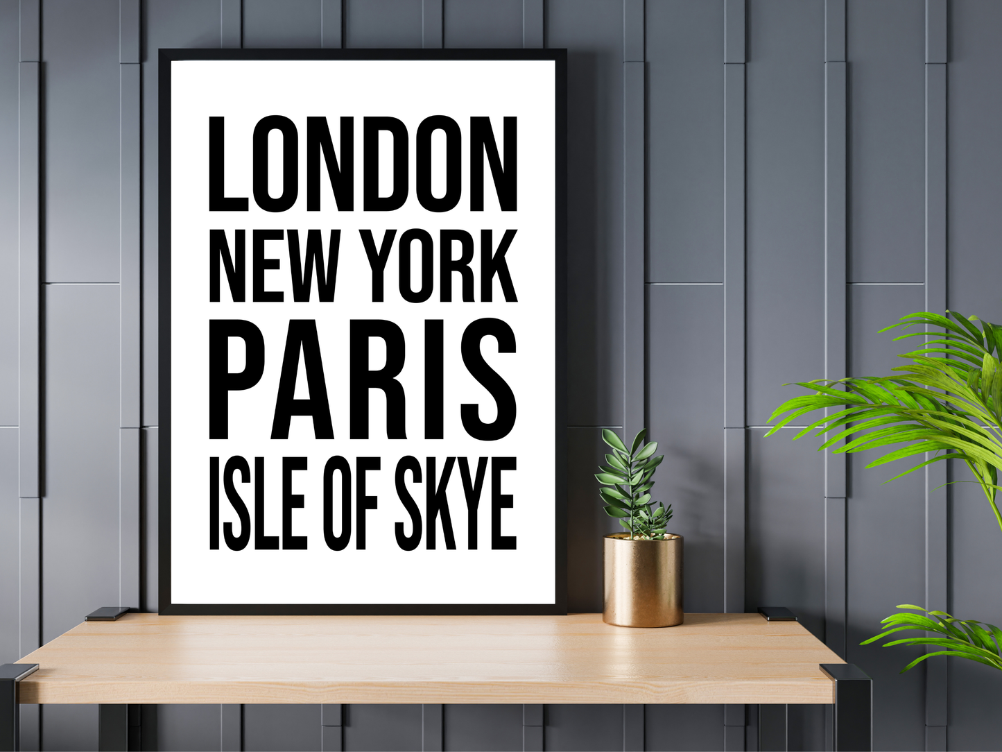 Isle Of Skye Bold Print
