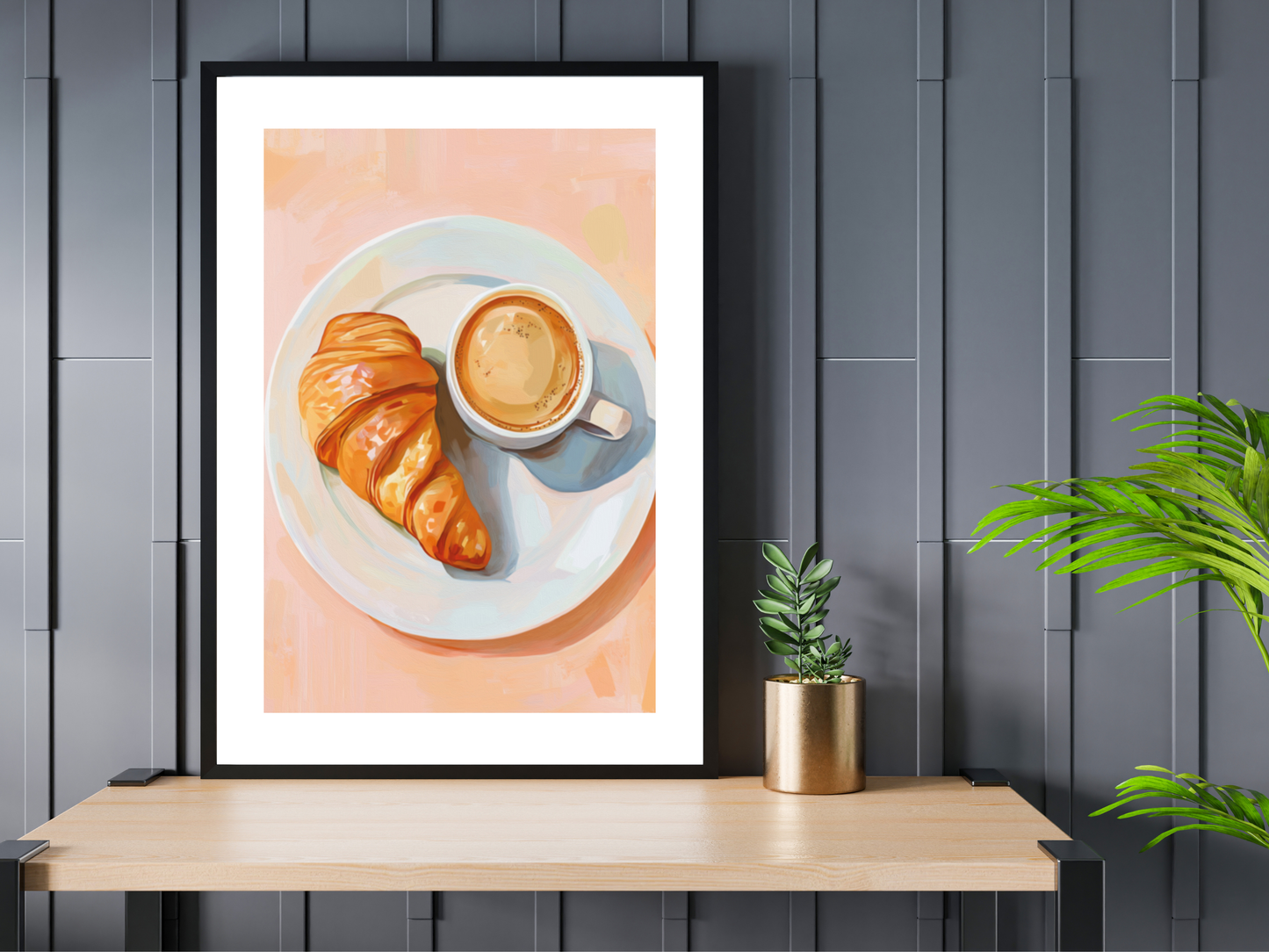 Croissant and Cafe