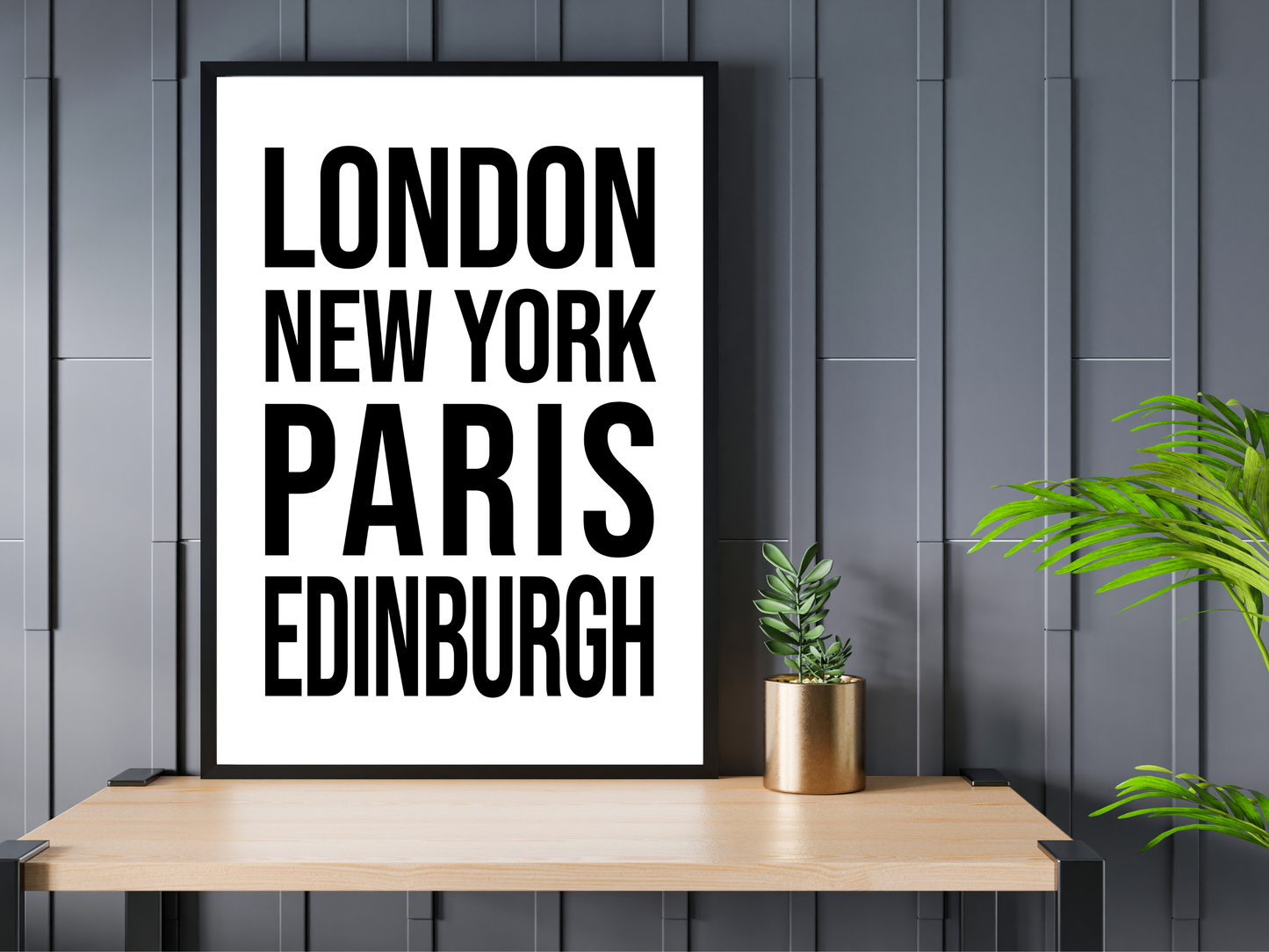 Edinburgh Bold Print