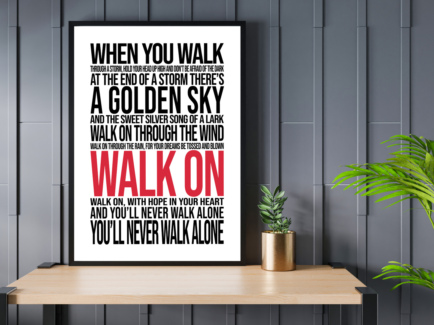 YNWA-Black & Red