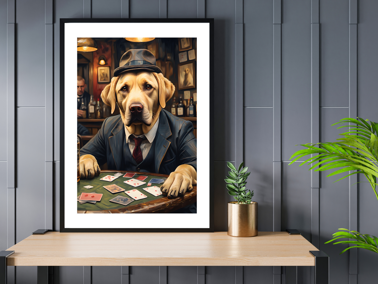 Golden Labrador Peaky Paws
