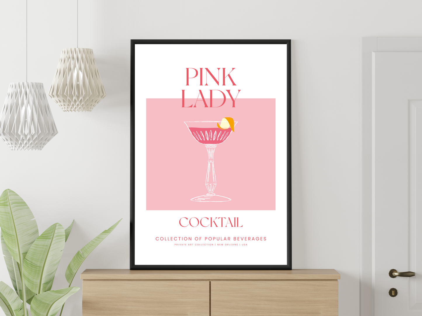 Pink Lady Cocktail