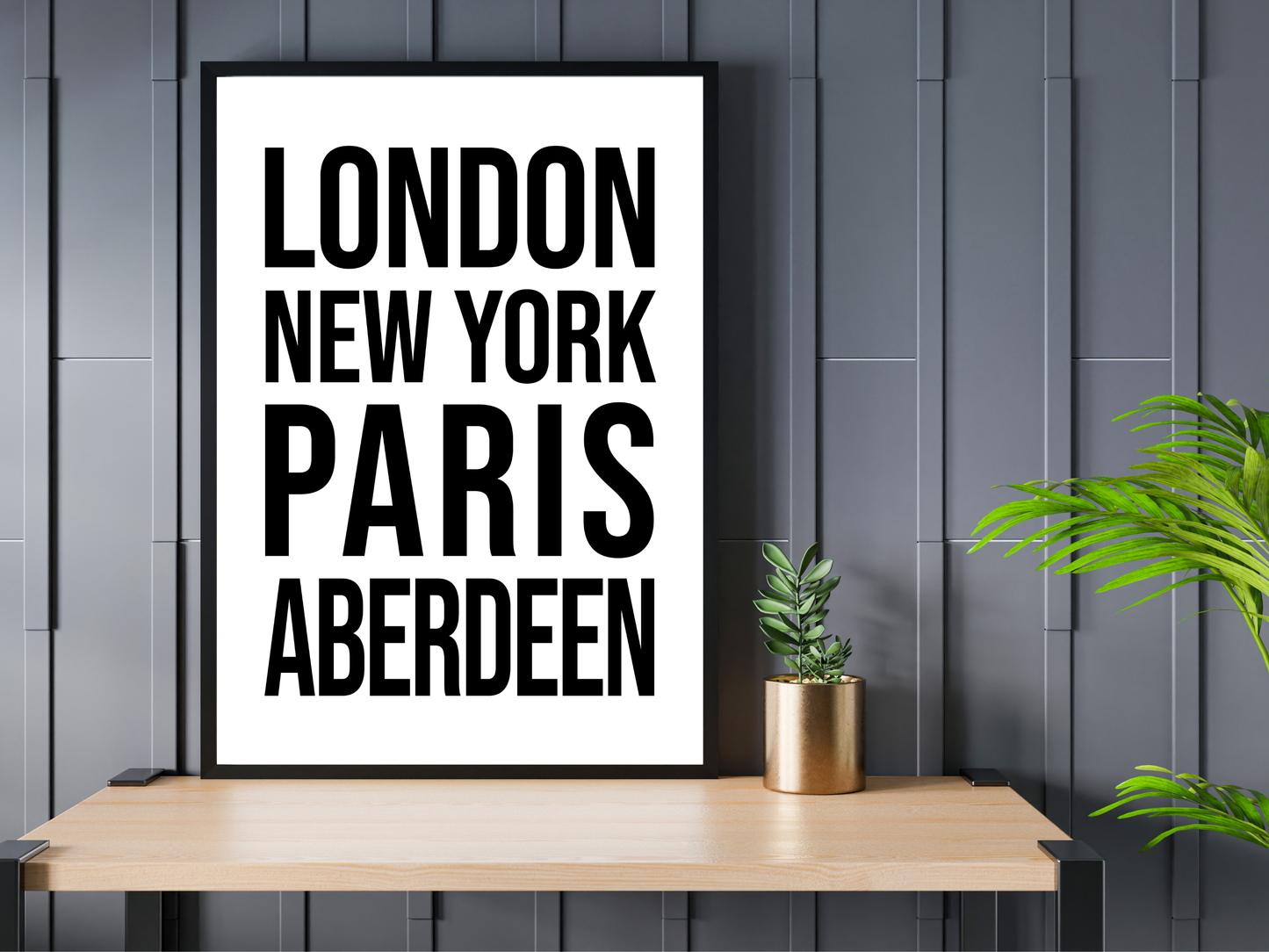 Aberdeen Bold Print