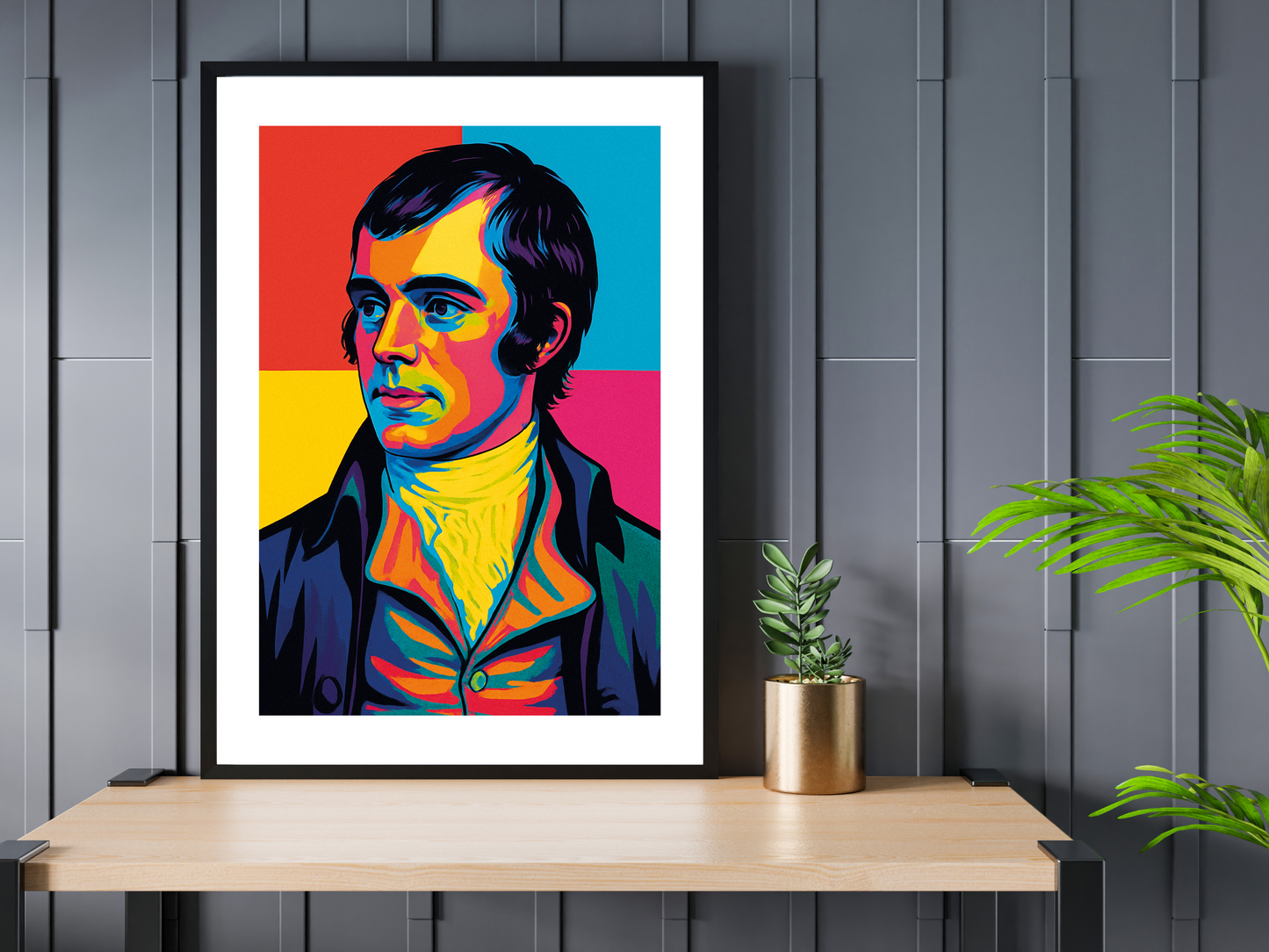 Robert Burns Pop Art