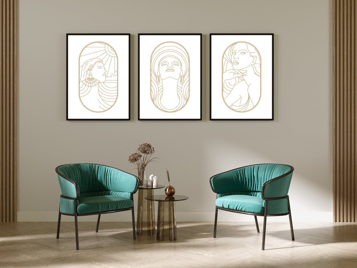 Art Deco Sun