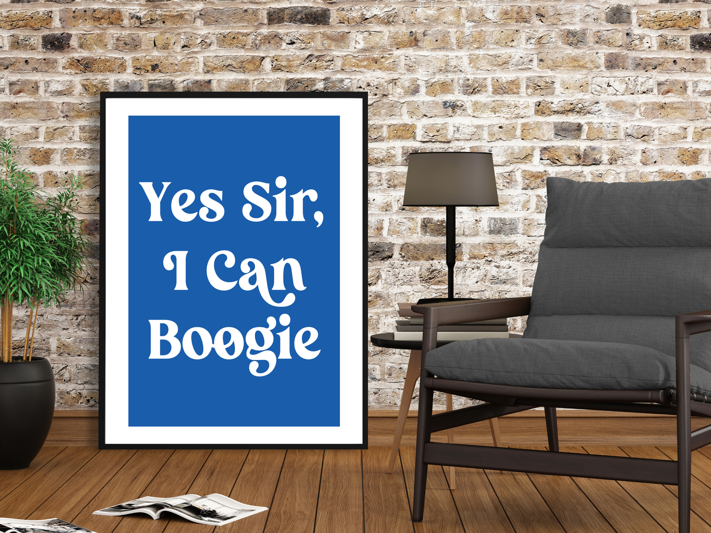 Yes Sir, I Can Boogie (Blue)