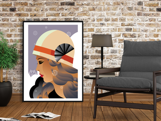 Art Deco Winter Beauty