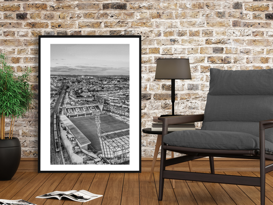 RRFC Starks Park - Railway Line (Greyscale)