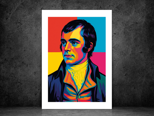 Robert Burns Pop Art