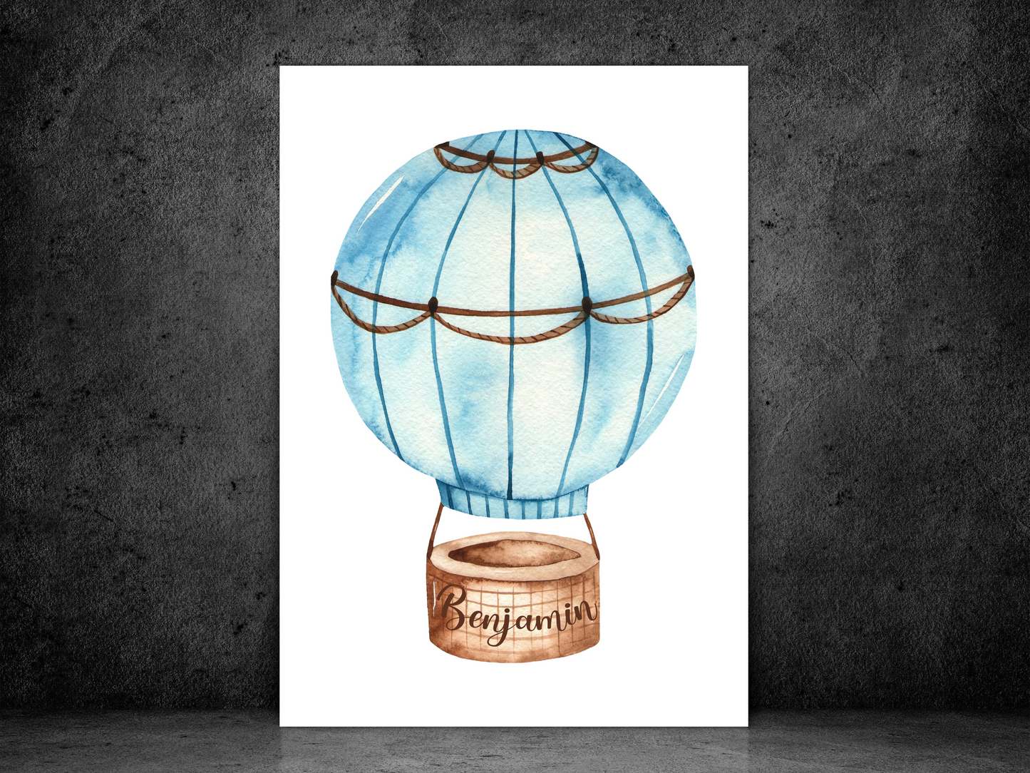 Hot Air Balloon Personalised