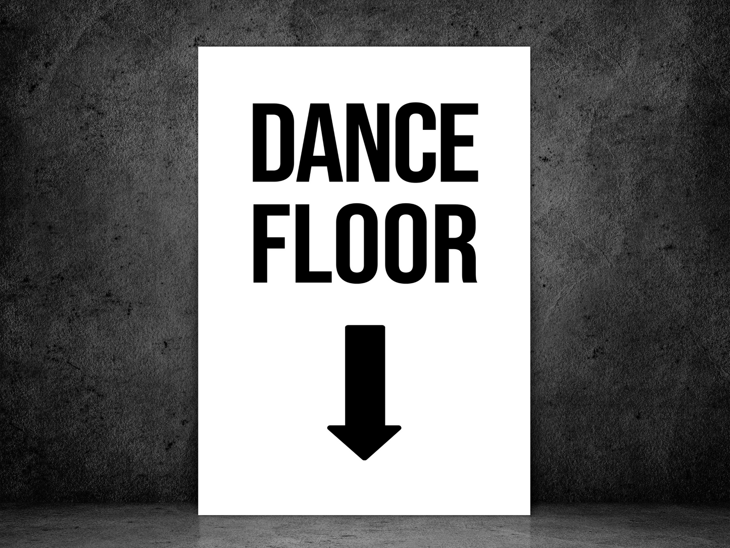 Dance Floor (Down Arrow)