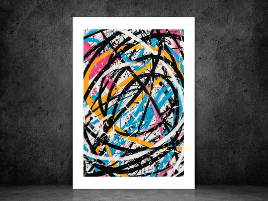 Vibrant Abstract Chaos