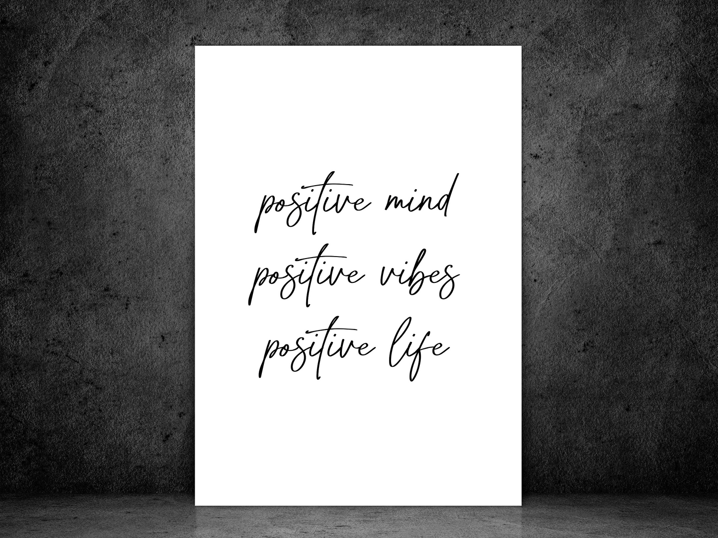 Positive Mind, Vibes, Life