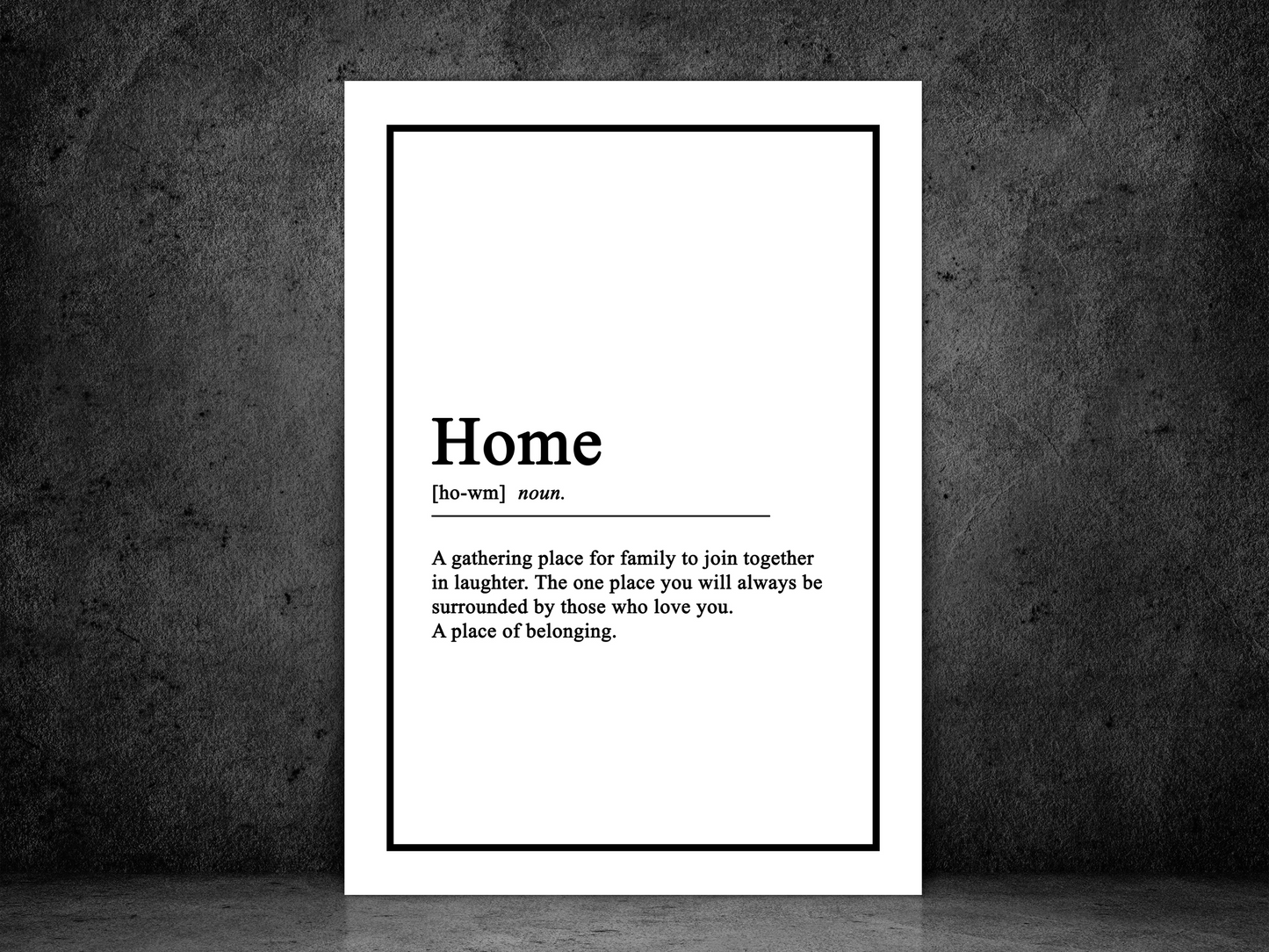 Home Definition
