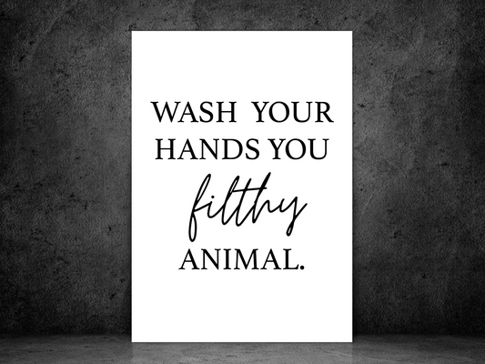 WASH YOUR HANDS