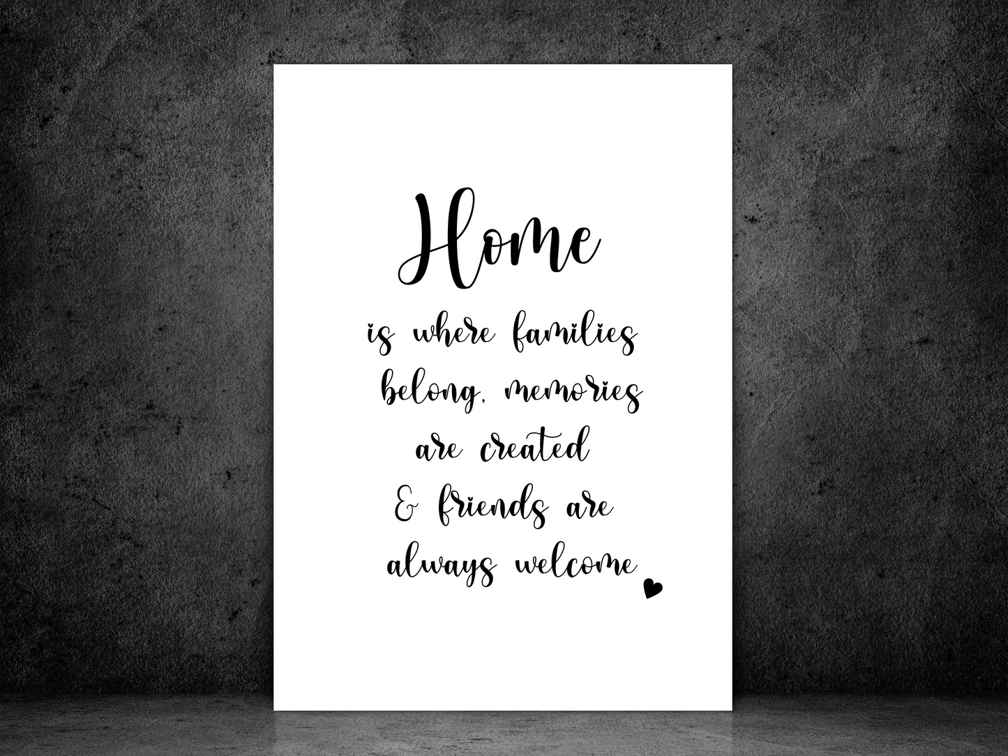 Home Is Where...