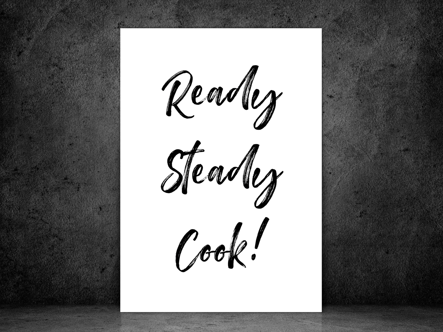 Ready, Steady, Cook