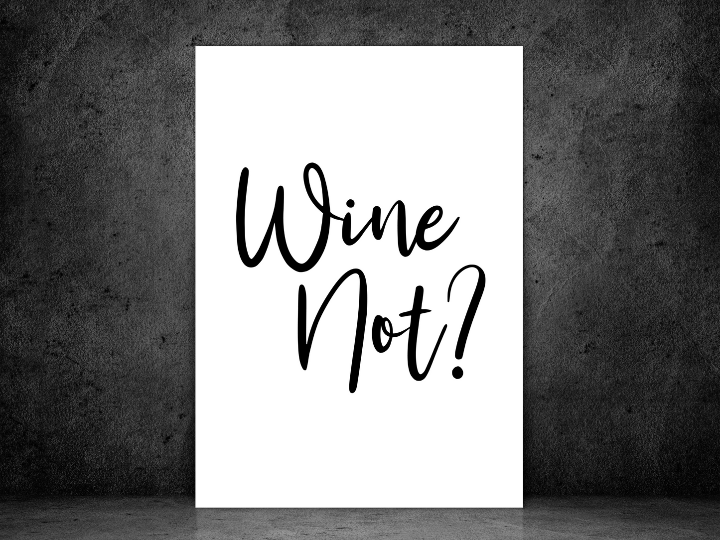 Wine Not?