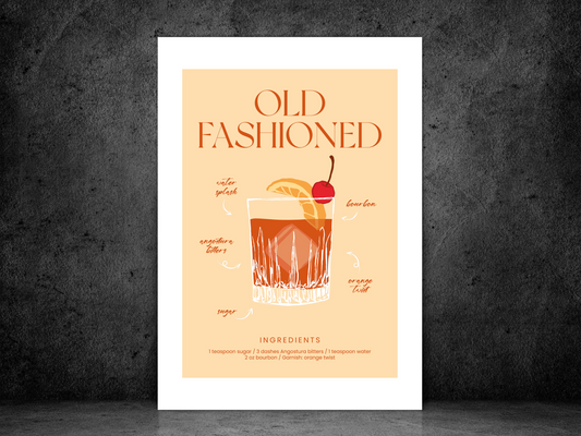Old Fashioned Peach Cocktail