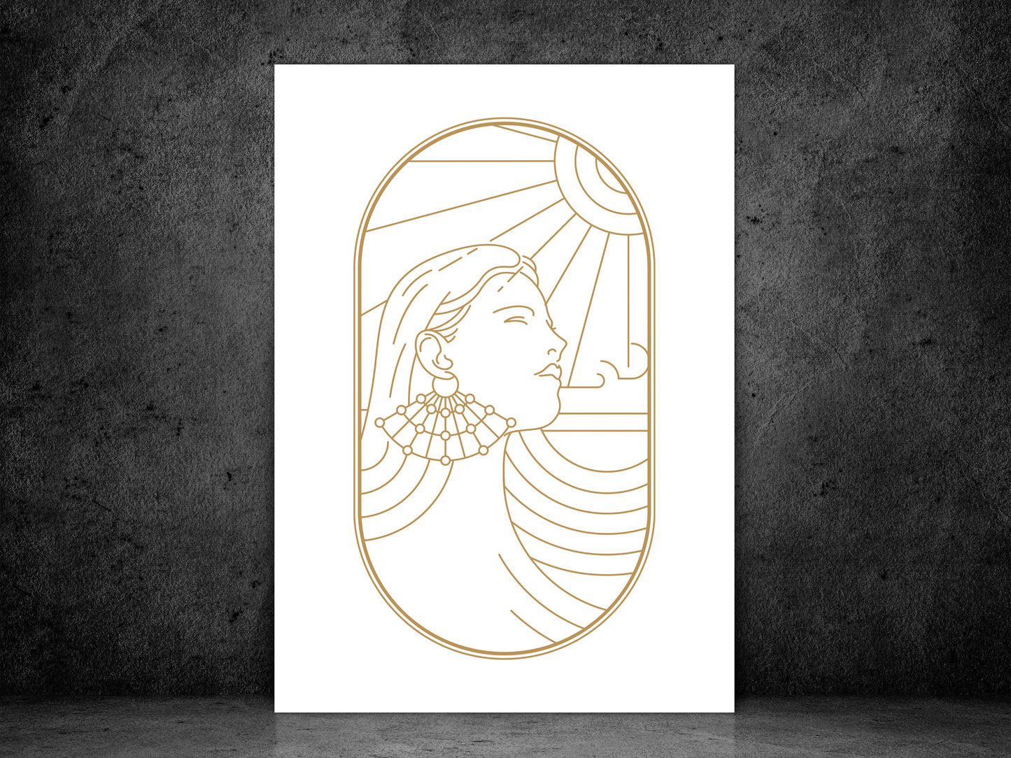 Art Deco Sun