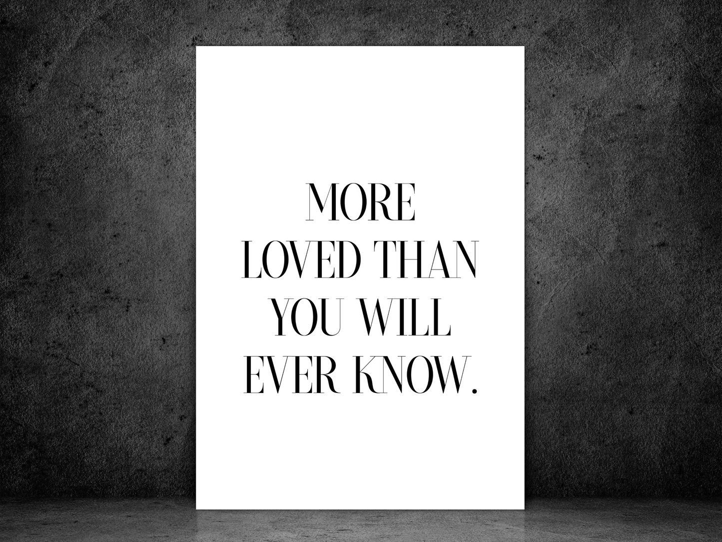 More Loved