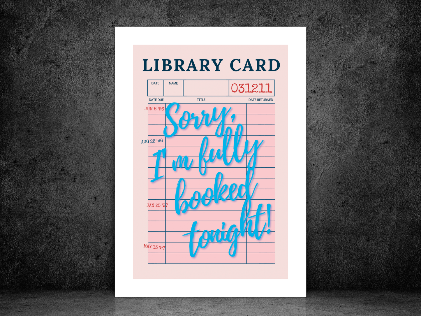 Fully Booked Blue Print
