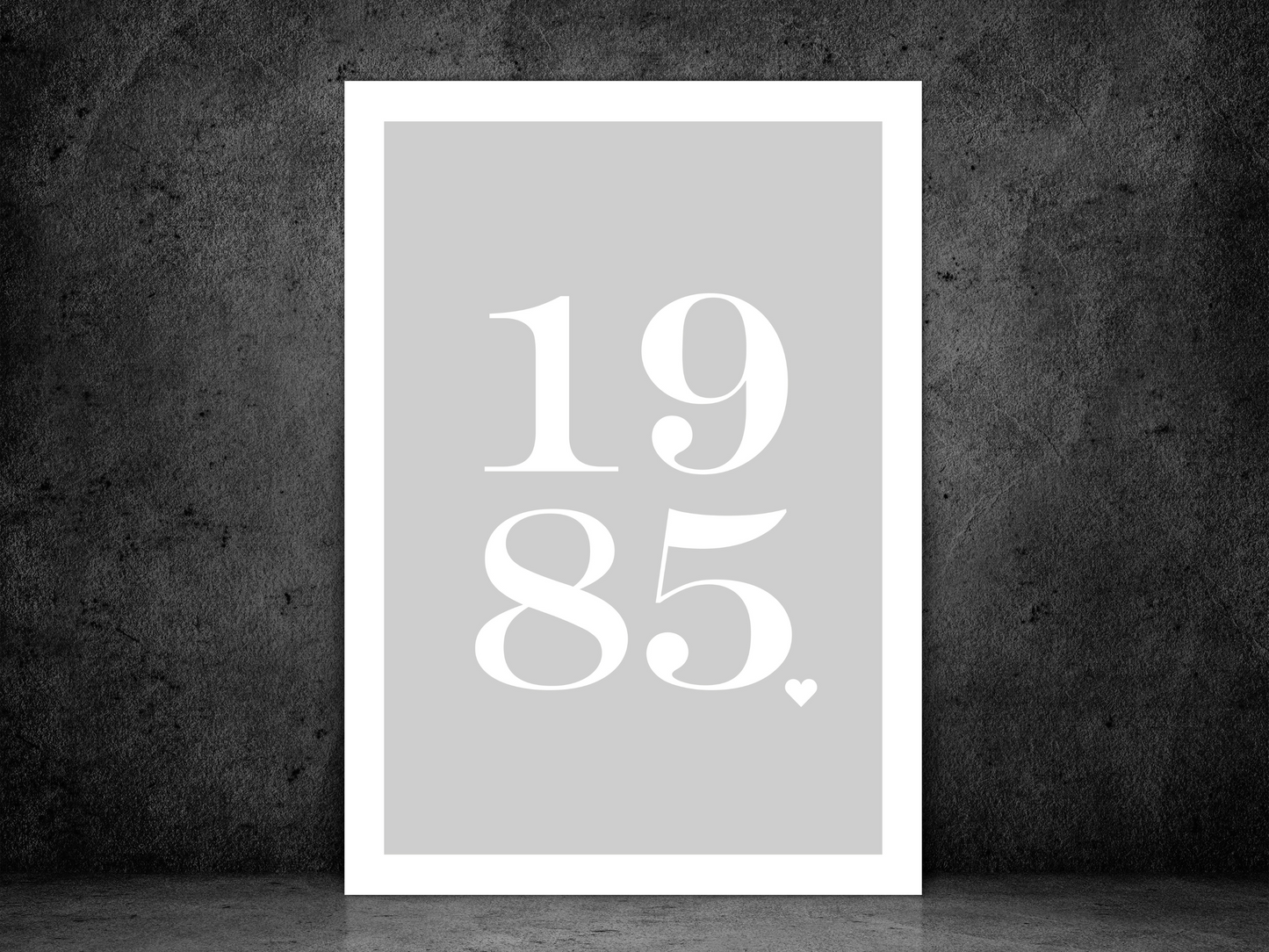 Personalised Year Print