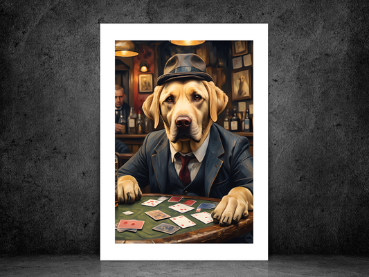 Golden Labrador Peaky Paws