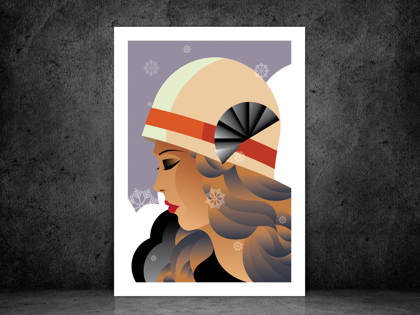 Art Deco Winter Beauty