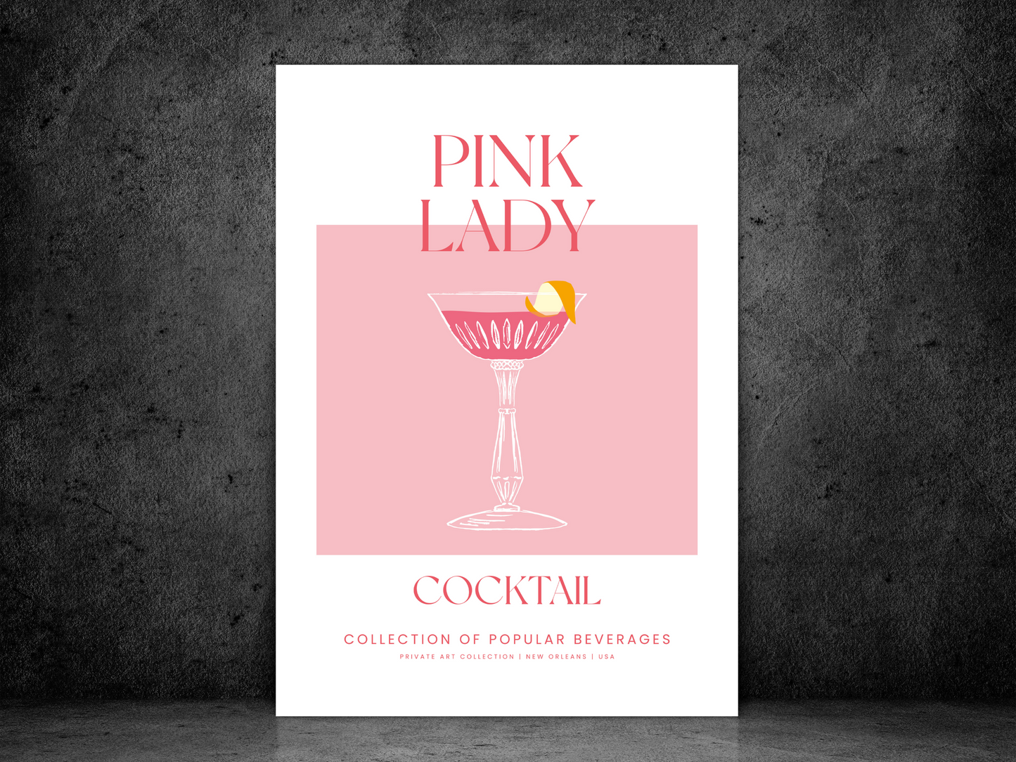 Pink Lady Cocktail