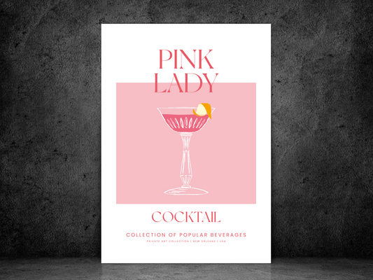Pink Lady Cocktail