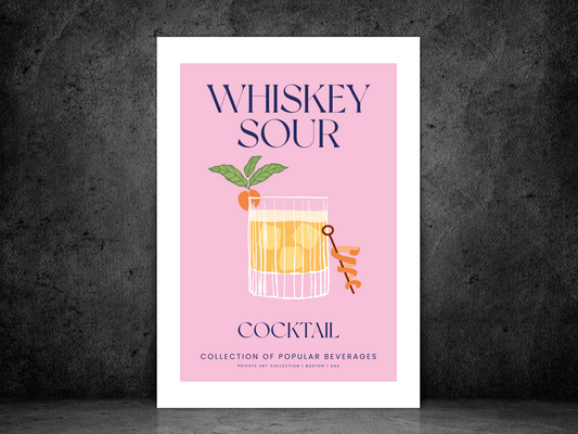 Whiskey Sour Cocktail
