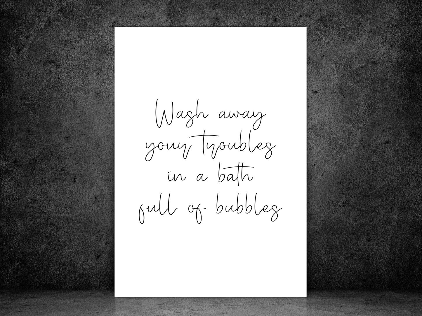 Bath Full Of Bubbles