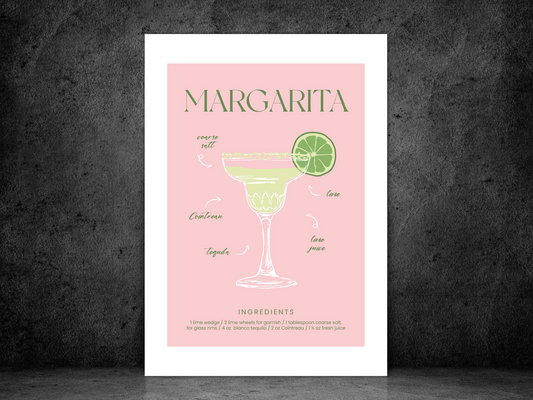 Margarita Pink Cocktail