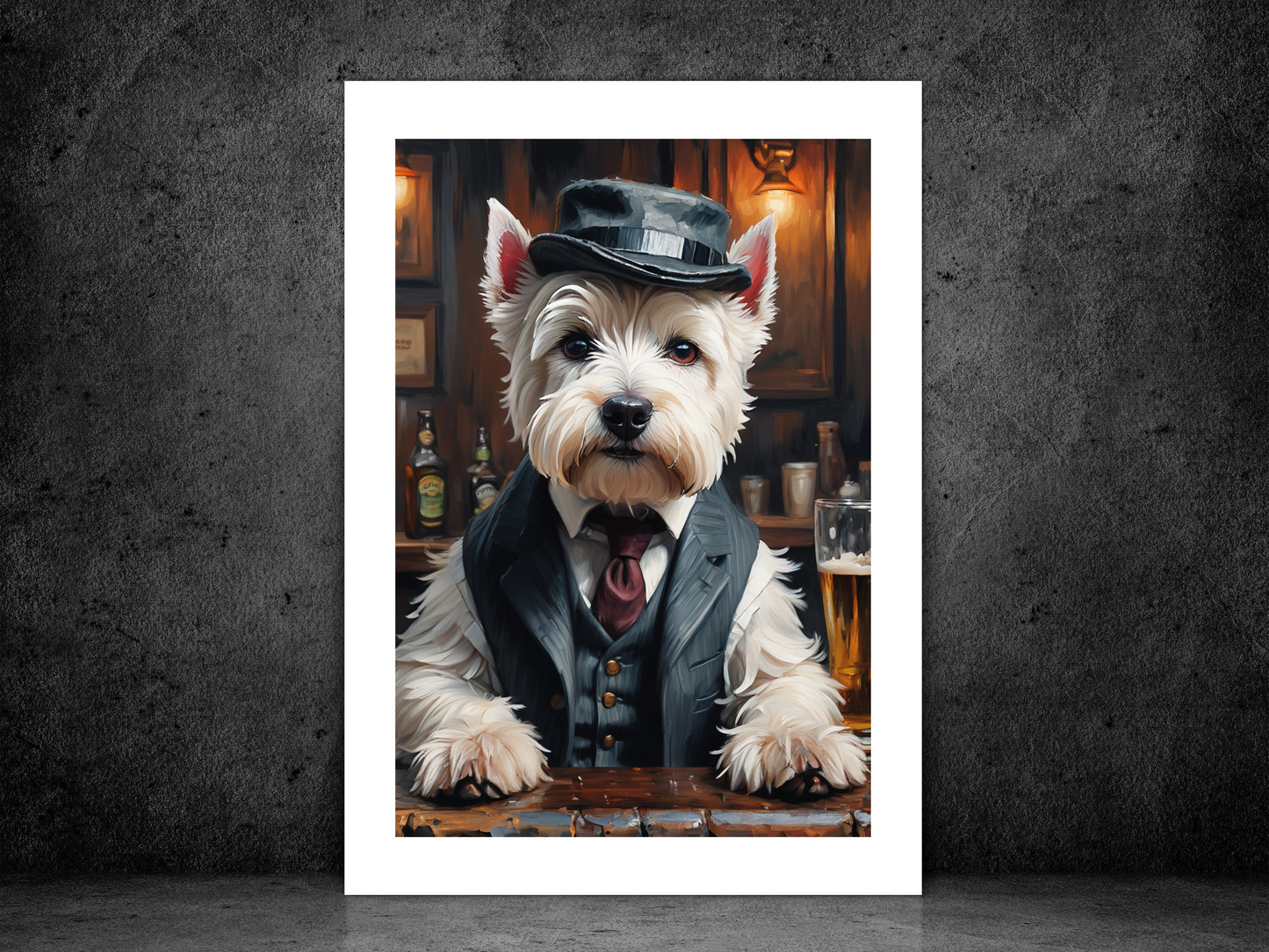 Westie Peaky Paws
