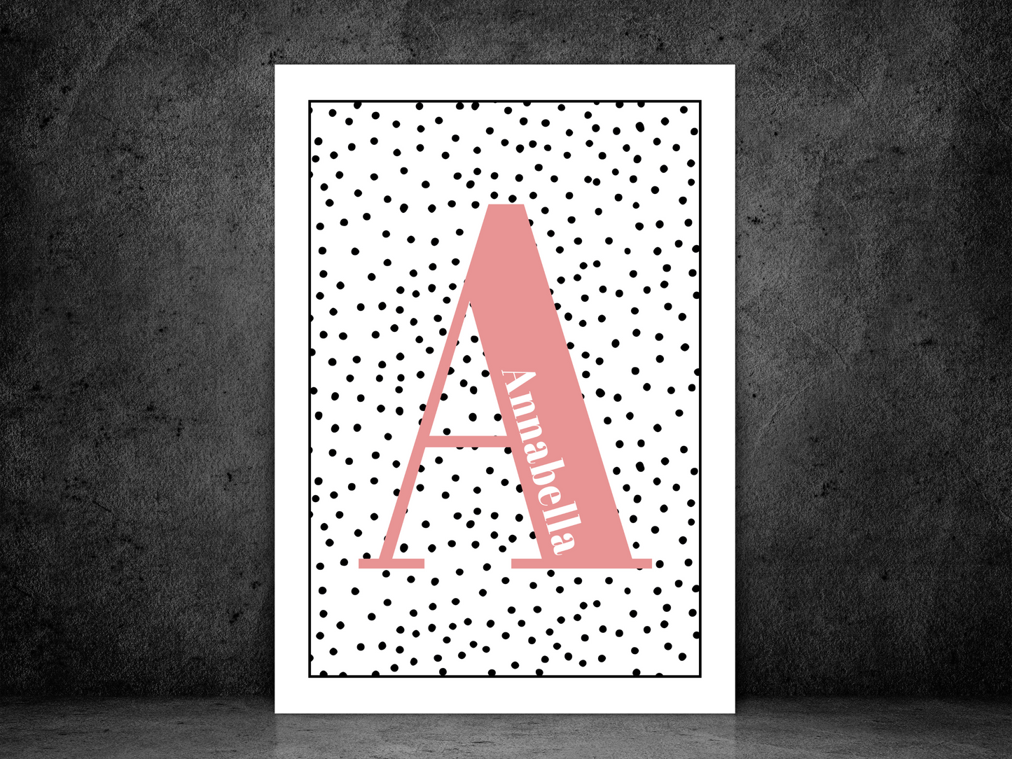 Polka Personalised Initial